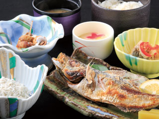 焼き魚御膳(上)