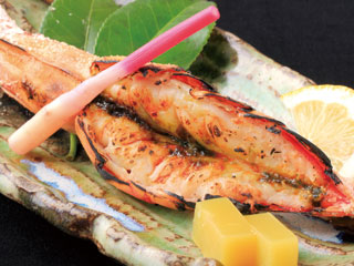 大正海老塩焼き