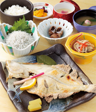 焼魚御膳(上)